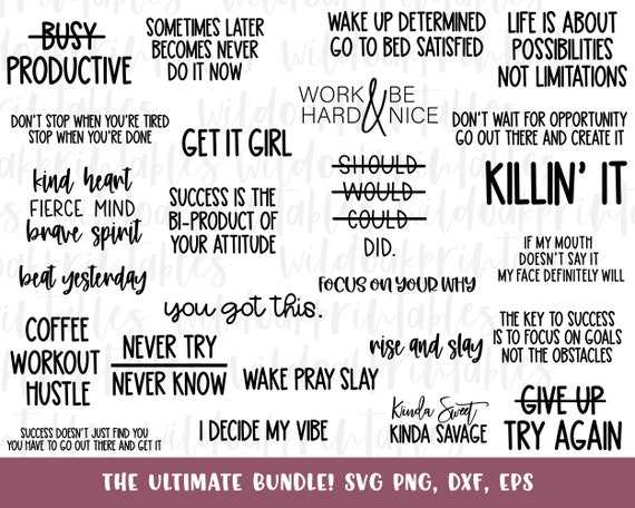 30 Motivational Gym Bundle, Womens Gym Svg Bundle, Funny Gym Svg