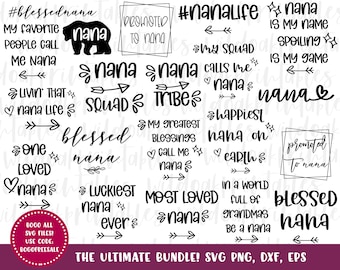 nana life svg, nana svg, nana svg bundle, funny nana svgs, blessed nana svgs, baseball nana svgs, funny nana quotes, nana svg sayings Cricut