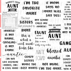 aunt svg bundle, auntie svg, auntie svg, best auntie svg, blessed auntie svg, blessed aunt svg, aunt nutrition facts svg funny aunt svg, png
