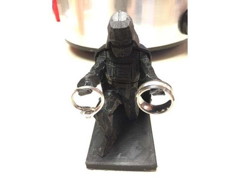 Darth Vader Starwars Pen Holder Home Decor Geeky 3D Printed College Dorm Home and Living Pop Culture Office Decor image 5