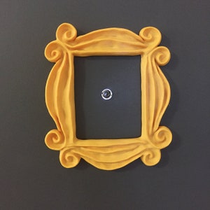 Friends Peephole Frame Replica Home Decor Sitcom Gift for Her Monica Tv Show Rachel Ross Phoebe Joey Chandler image 2