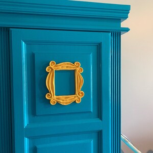 Friends Peephole Frame Replica Home Decor Sitcom Gift for Her Monica Tv Show Rachel Ross Phoebe Joey Chandler image 3