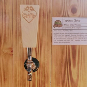 Beer Tap Handle (Custom!) - Maple, Oak
