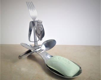 Soap Dish, Soap Holder, Sponge Holder, Modern Soap Dish, Bathroom Accessories, Kitchen Decoration, Made To Order Soap Dish Sponge Holder