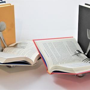 Metal Bookend, Home Office Organizer, Modern Bookend, Industrial Bookend, Book Storage, Farmhouse Bookend, Industrial Office Decor, Books