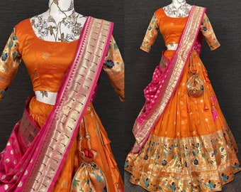 Buy Half Saree Online In India Etsy India