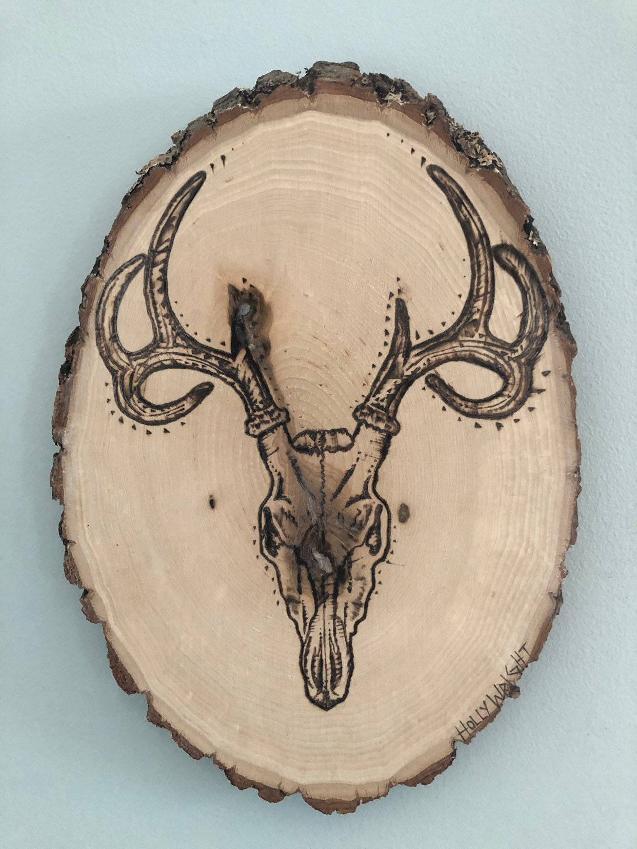 Lumberjack Tools® Wood Burning Stencil - Antlers (Elk)