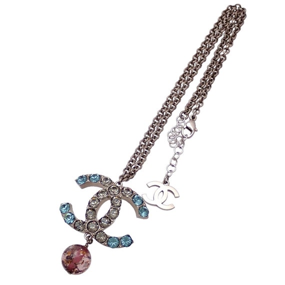 Authentic Vintage Chanel Necklace CC 