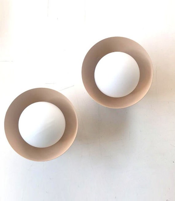 VIRGINIA Brass Wall Sconce Globe Sconce Minimal Sconce Light | Etsy Australia