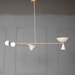 STATHIS Handmade Pendant Light Minimal Geometric Chandelier Edison Restoration Industrial Style Cage. 