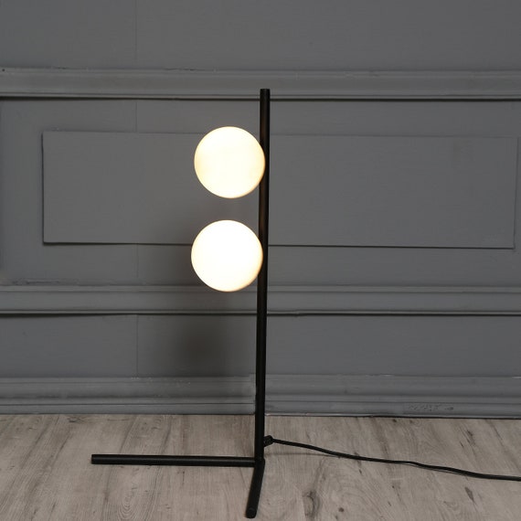 Floor lamp round deals globe