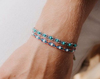 Handmade Beaded Bracelet by Pineapple Island | Perfect Friendship Bracelet Gift | Summer Vibes Guaranteed with our Vibrant Handmade Jewelry