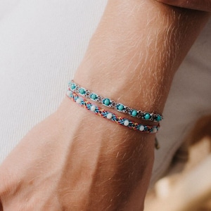 Handmade Beaded Friendship Bracelet by Pineapple Island | Perfect Friendship Bracelet Gift | Handmade Bracelet Gift for Her