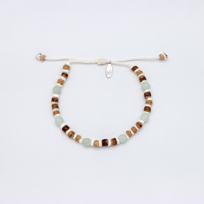 Deux Alpes Wood and Stone Bracelet Set - Off Piste Collection image 6