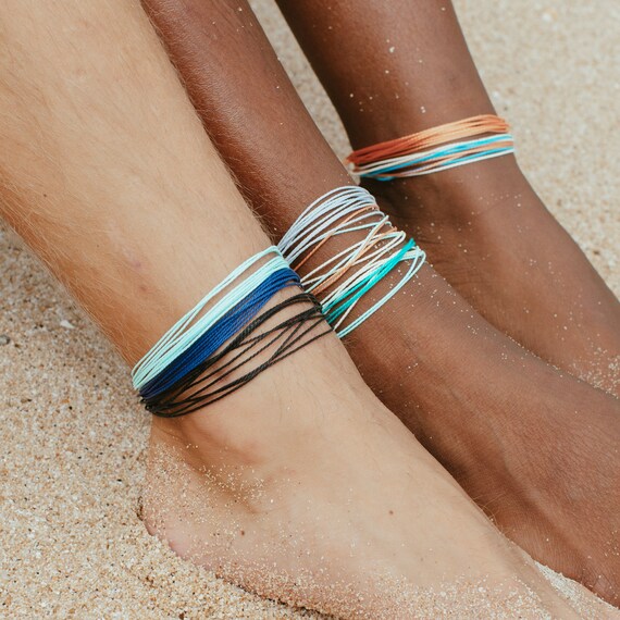 Surf anklets Friendship ankle bracelet Surf Boho anklet Etsy