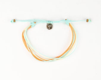 Handmade Malibu Surf Bracelet - Tropical Friendship Bracelet by Pineapple Island | Boho Vibes, Beach Lover Gift