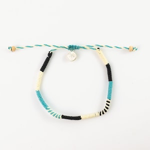 Braided Handmade Bracelet by Pineapple Island Handmade Friendship Bracelet for Men and Women Beachy Vibes Guaranteed Black
