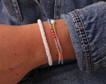 Midnight Sun Beaded Duo Bracelet Set - Off Piste Collection