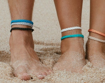 Handmade Medewi Surfer Anklet - Stackable Boho Ankle Bracelet by Pineapple Island | Friendship Jewelry