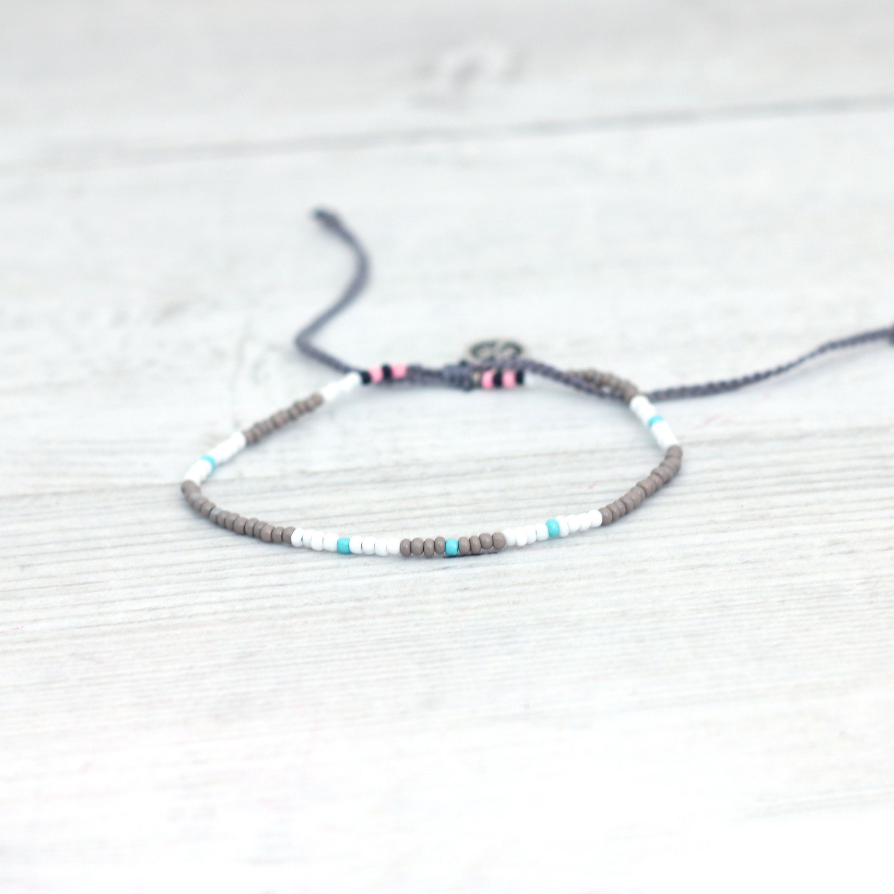 Beaded anklet Beach anklet Ankle bracelet Boho jewelry Etsy