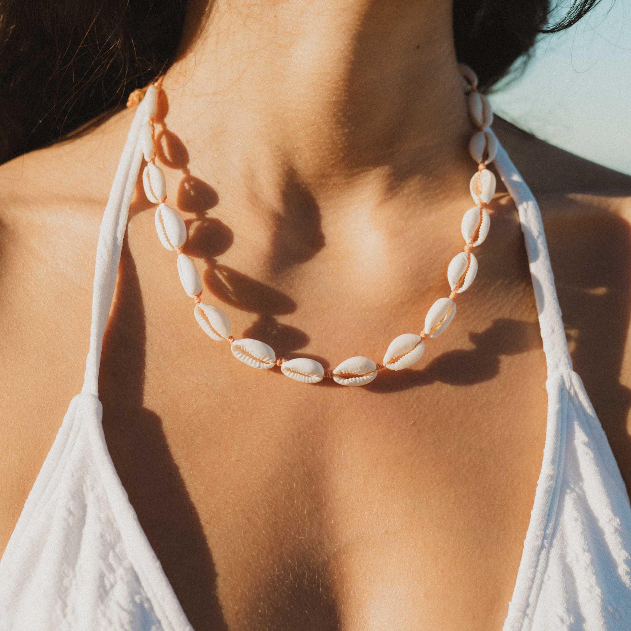 beach surfer choker necklaces for womens