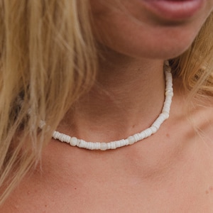 Puka shell necklace etsy sale