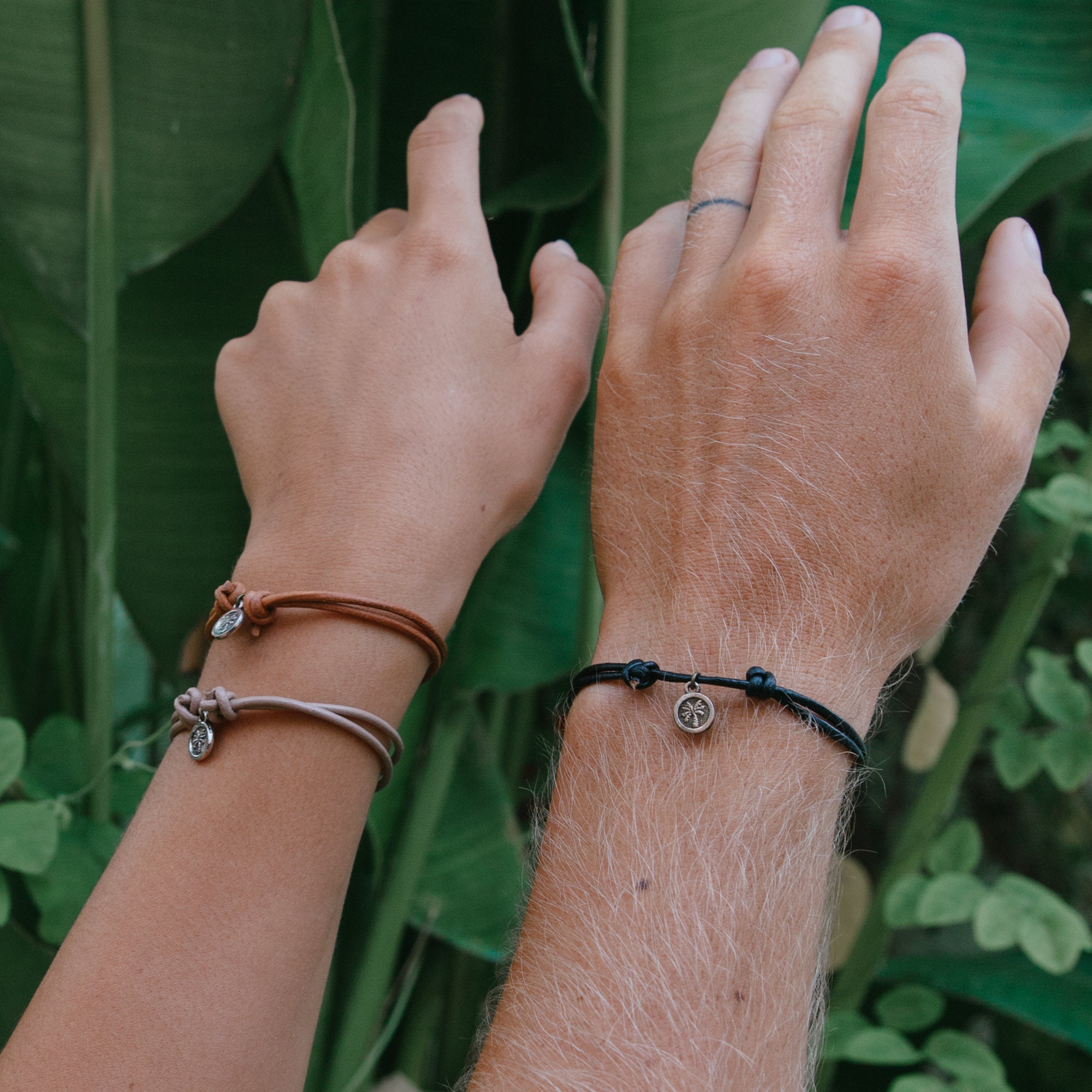 Leather bracelet Surf style Handmade surf bracelet Handmade Etsy