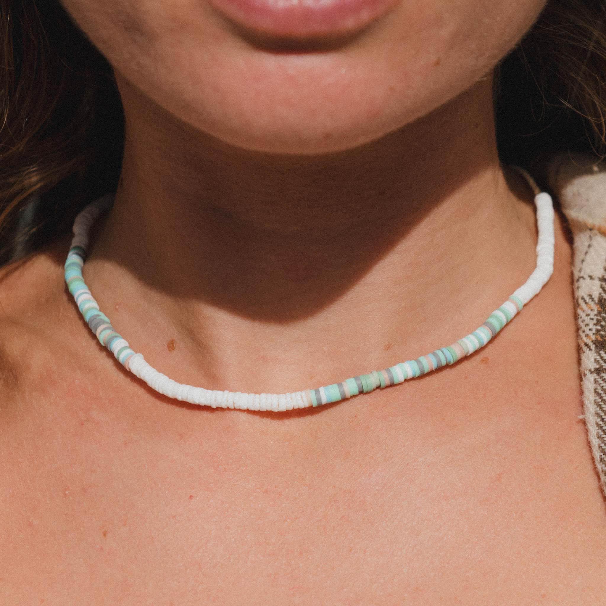 Puka Shell Jewelry Kauai Puka Shell Gold Wre Spral Necklace