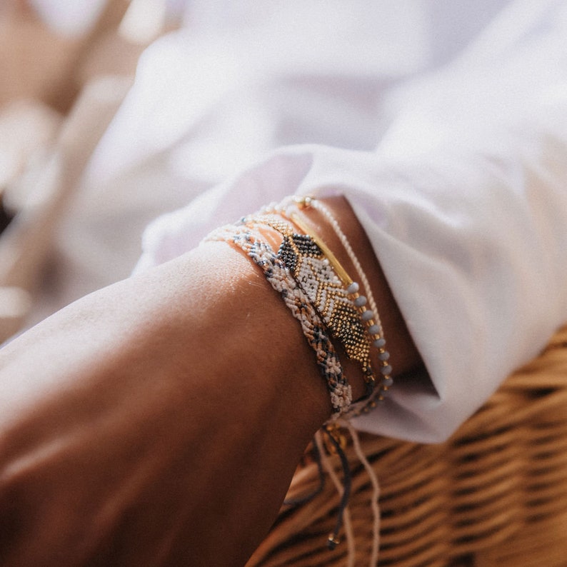 Bondi Bead Bracelet Set by Pineapple Island Perfect for Beach Days and Boho Fashionistas Shop Now Handmade Jewelry for Her image 3