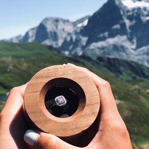 A Truly Unique Engagement Ring Box - With a Surprise Mechanical Iris Mechanism for a Memorable Proposal image 11