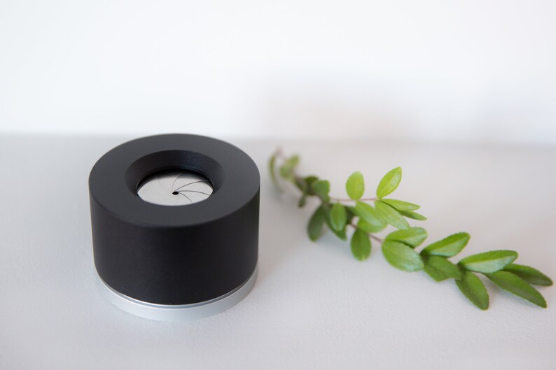 Engagement Ring Box Metal Mechanical Iris or Aperture Etsy