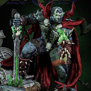 Spawn Statue STL, 1/6 Fanart Model (unterstützte Dateien)