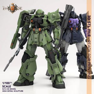 Zaku Ver.RQ STL Figure | Season 5 - CG06