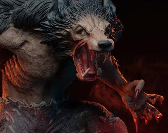 STL de hombre lobo de Bloodborne