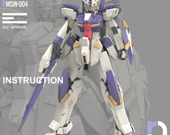 MSW004 - Figurine STL Faucon écarlate | Téléchargement du modèle d'impression 3D EZ Grade