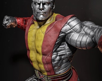 Colossus - X-Men STL (Estatua + Busto) / Escultura con 2 variantes