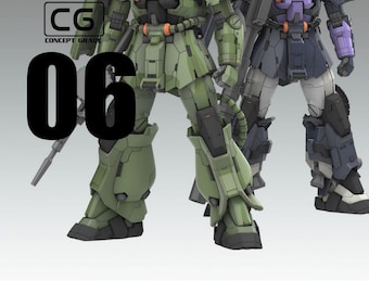 Figurine STL Zaku Ver.RQ | Saison 5 - CG06
