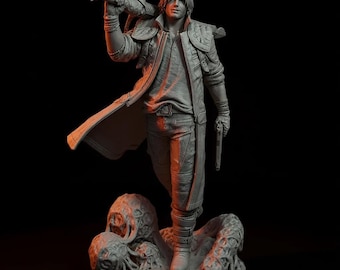 Dante - Devil May Cry STL File 1:10 Scale | Presupported