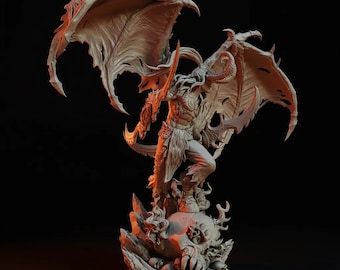Illidan Stormrage - Fichier STL du jeu à l'échelle 1:10 (taille réelle + buste)