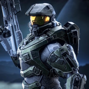 マスターチーフ Halo 4 | UNSCスパルタン・スーパーソルジャー STLスタチュー | 3Dプリントモデル