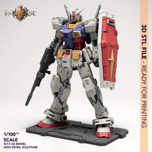 RX-78-2 STL Figur | Spezial - Projekt #3