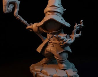Vivi Ornitier - Final Fantasy IX STL w skali 1:10