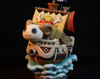 Chibi le Joyeux Noël - Fichier STL d'anime à l'échelle 1:10 | Pré-supporté