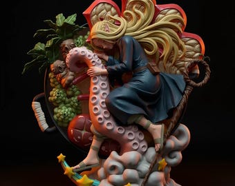 Marcille - Anime STL 3D Print File 1:10 Scale