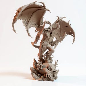 Illidan Stormrage - Game STL File 1:10 Scale (Fullsize + Bust)