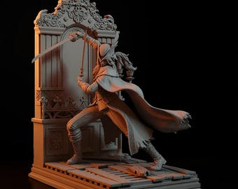 Lady Maria – Bloodborne STL 1:10 Scale