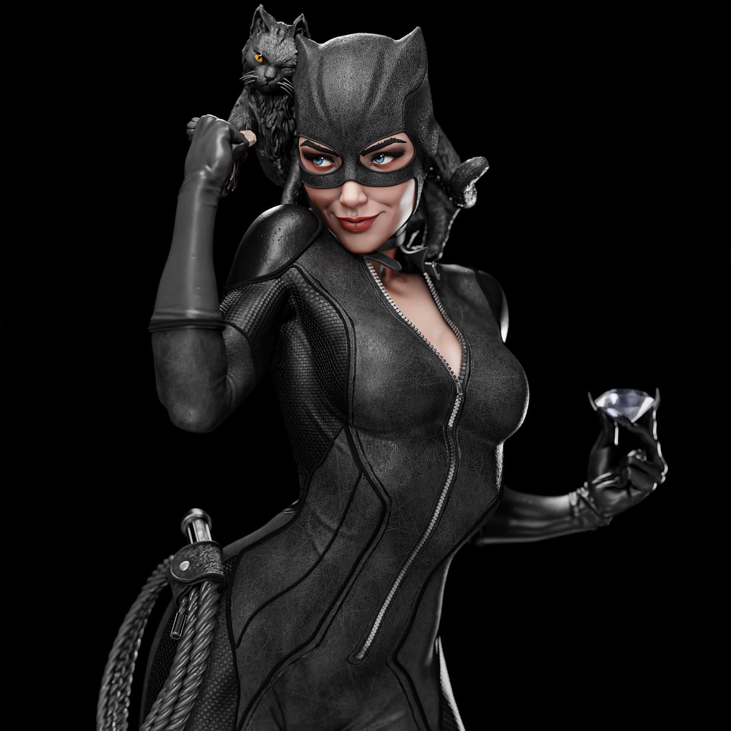 Catwoman Statue - Etsy