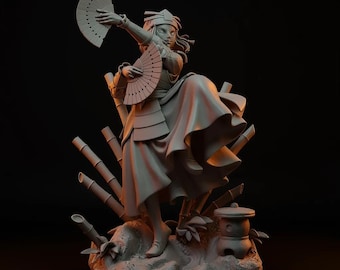 Suki - ATLA STL w skali 1:10 (pełnowymiarowy + Buat + miniatura)