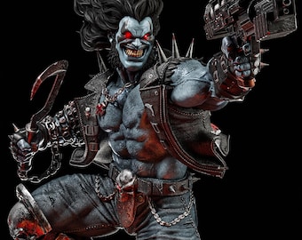 Fichier impression 3D motard intergalactique | Échelle 1/6 | Téléchargement du modèle de fichier d'impression STL 3D