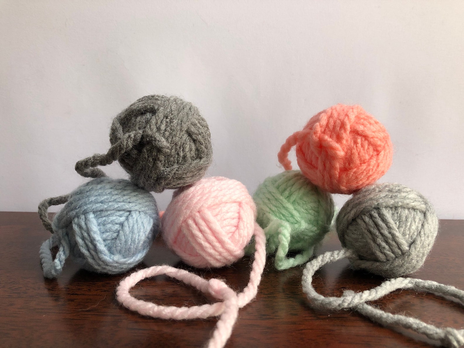 Yarn Ball Toy for Cats Cat Yarn Toy Mini Yarn Ball Cat Yarn Etsy